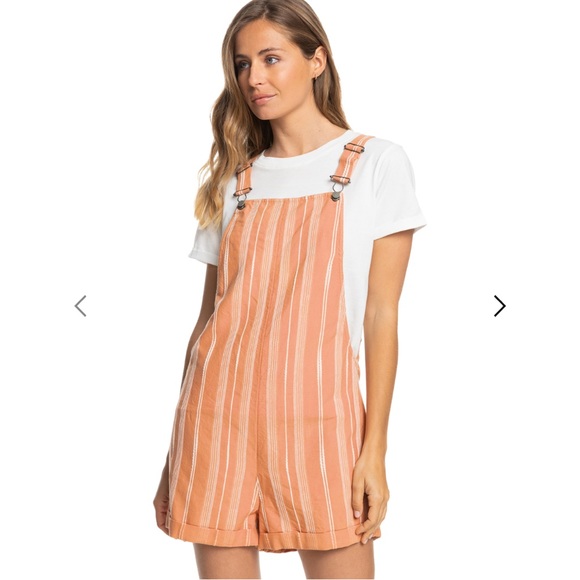 NWT Roxy Silver Sky Woven Romper - Picture 3 of 11